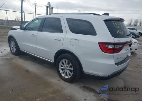 2014 Dodge Durango Sxt z USA, uszkodzony, nr VIN 1C4RDHAG6EC291521
